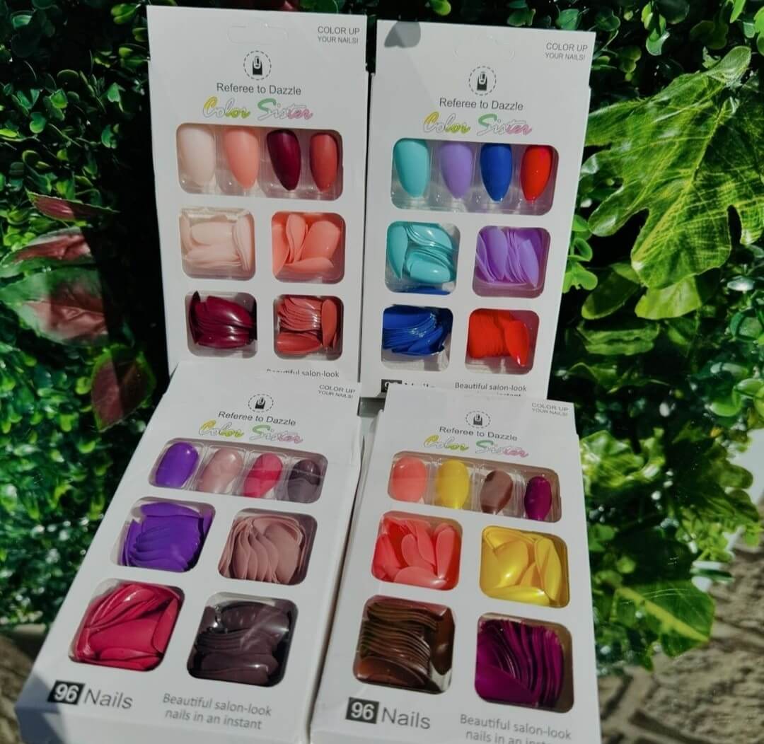 96 Artificial Nails pack